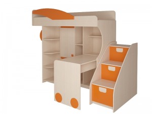 Набор мебели 4.4.1 Л,П (синий, эвкалипт, оранжевый) + Тумба с откидными крышками